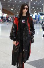HE SUI at Airport in Beijing 09/04/2018