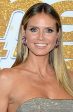 HEIDI KLUM at America’s Got Talent, Season 13 Live Show in Hollywood 09/11/2018
