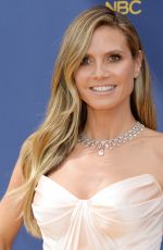 HEIDI KLUM at Emmy Awards 2018 in Los Angeles 09/17/2018
