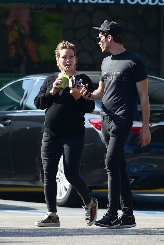 HILARY DUFF and Matthew Koma Out in Los Angeles 09/07/2018