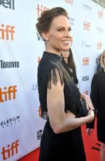 HILARY SWANK at What They Had Premiere at Toronto International Film Festival 09/12/2018