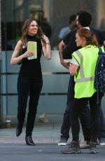 HILARY SWANK on the Set Fatale in Los Angeles 09/18/2018