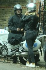 HOLLY WILLOGHBY Heading to Celebrity Juice in London 09/05/2018
