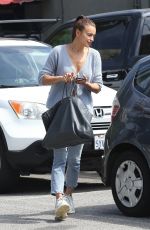 IRINA SHAYK Arrives at a Gym in Los Angeles 09/255/2018