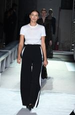 IRINA SHAYK at Max Mara Runway Show at Milan Fashion Week 09/20/2018