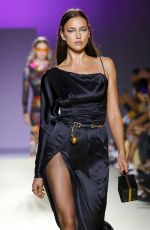 IRINA SHAYK at Versace Runway Show at MFW in Milan 09/21/2018