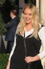 ISKRA LAWRENCE Out and About in London 09/28/2018