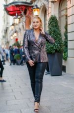 ISKRA LAWRENCE Out and About in Paris 09/27/2018