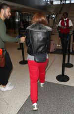 ISLA FISHER at Los Angeles International Airport in Los Angeles 09/28/2018