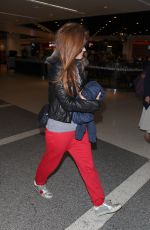 ISLA FISHER at Los Angeles International Airport in Los Angeles 09/28/2018