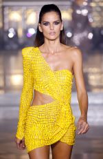 IZABEL GOULART at Julien MacDonald Show at London Fashion Week 09/15/2018