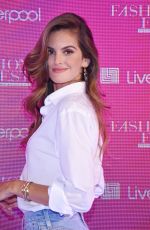 IZABEL GOULART at Liverpool Fashion Fest Press Conference in Mexico City 09/11/2018