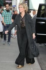 JANE FONDA at Late Show with Stephen Colbert in New York 09/19/2018