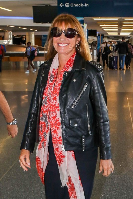 JANE SEYMOUR at LAX Airport in Los Angeles 09/14/2018