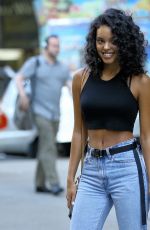 JASMINE DANIELS at Casting Call for Victoria