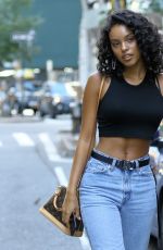 JASMINE DANIELS at Casting Call for Victoria