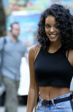 JASMINE DANIELS at Casting Call for Victoria