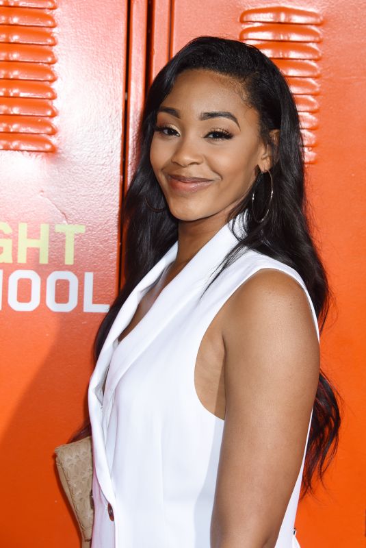 JASMINE LUV at Night School Premiere in Los Angeles 09/24/2018