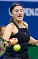 JELENA OSTAPENKO at 2018 US Open Tennis Tournament in New York 09/02/2018