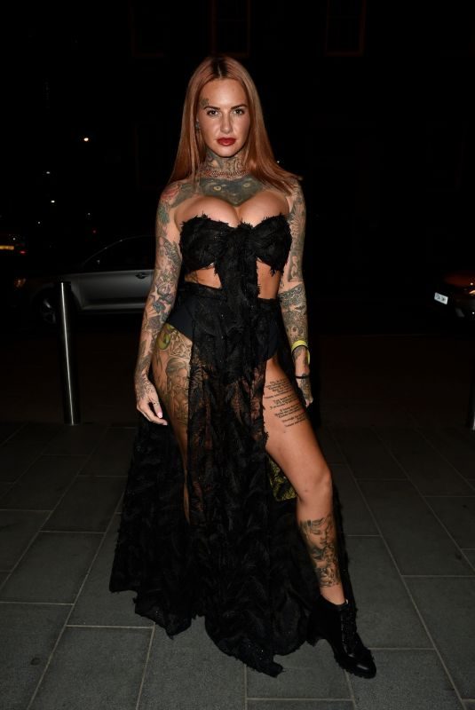 JEMMA LUCY Night Out in Manchester 09/02/2018
