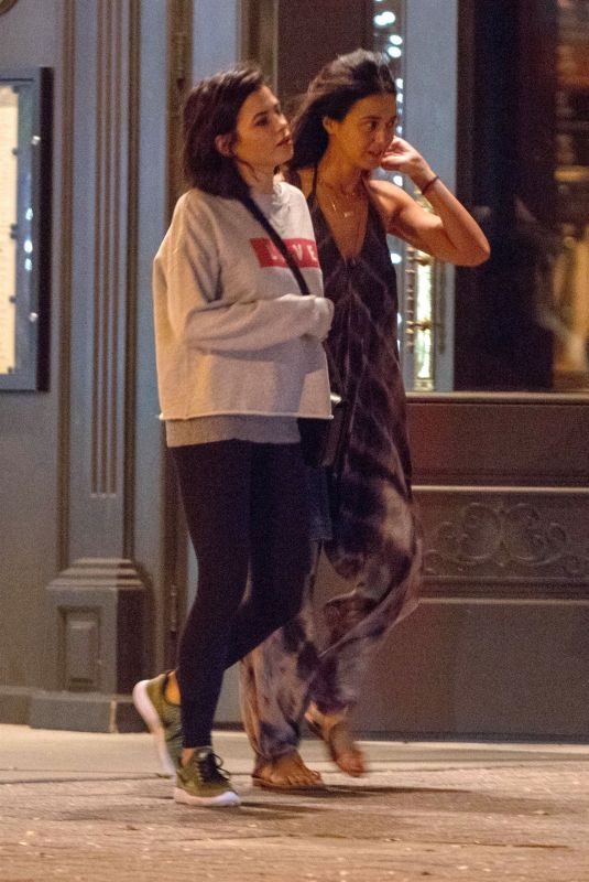 JENNA DEWAN and EMMANUELLE CHRIQUI Out for Dinner in Atlanta 09/20/2018