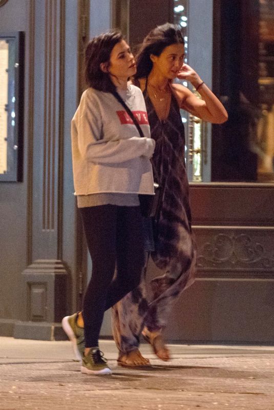 JENNA DEWAN and EMMANUELLE CHRIQUI Out for Dinner in Atlanta 09/20/2018