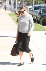 JENNIFER GARNER Arrives at Sunday Church Services in Pacific Palisades 09/16/2018