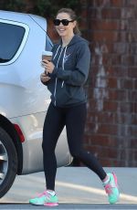 JENNIFER GARNER Out fro Coffee in Los Angeles 09/17/2018