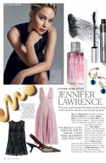 JENNIFER LAWRENCE in Marie Claire, Australia October 2018