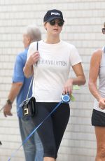 JENNIFER LAWRENCE Out with Her Dog in New York 08/29/2018