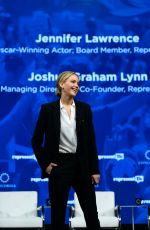 JENNIFER LAWRENCE Speaks at 2018 Concordia Annual Summit in New York 09/25/2018