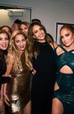 JENNIFER LOPEZ and Friends on the Backstage of Her Show in Las Vegas 09/22/2018