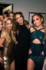 JENNIFER LOPEZ and Friends on the Backstage of Her Show in Las Vegas 09/22/2018