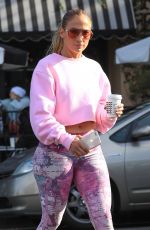 JENNIFER LOPEZ at Alfred Coffee in West Hollywood 08/30/2018