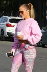 JENNIFER LOPEZ at Alfred Coffee in West Hollywood 08/30/2018