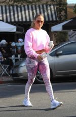 JENNIFER LOPEZ at Alfred Coffee in West Hollywood 08/30/2018