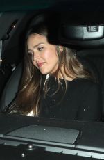 JESSICA ALBA at Avra Restaurant in Beverly Hills 09/18/2018