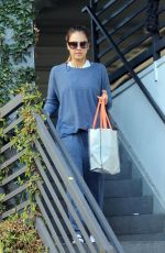JESSICA ALBA Leaves a Fitness Center in Los Angeles 09/08/2018