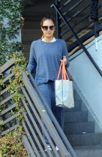 JESSICA ALBA Leaves a Gym in Los Angeles 09/08/2018