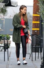 JESSICA ALBA Out in Los Angeles 09/29/2018