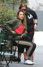 JESSICA ALBA Out in Los Angeles 09/29/2018