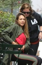 JESSICA ALBA Out in Los Angeles 09/29/2018