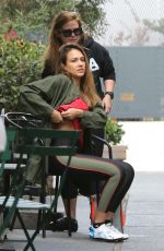 JESSICA ALBA Out in Los Angeles 09/29/2018