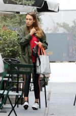 JESSICA ALBA Out in Los Angeles 09/29/2018