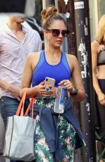 JESSICA ALBA Out in West Hollywood 09/11/2018