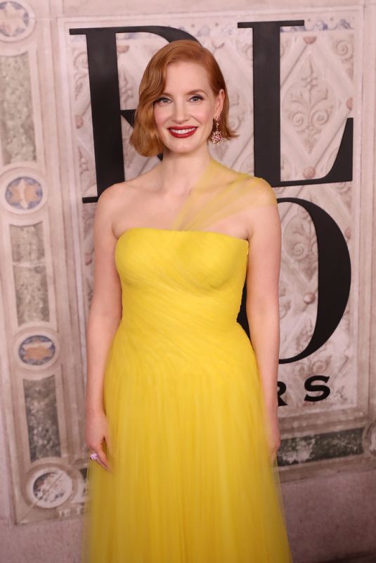 JESSICA CHASTAIN at Ralph Lauren Fashion Show in New York 09/07/2018