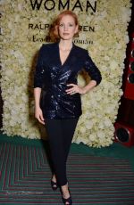 JESSICA CHASTAIN at Woman by Ralph Lauren Launch in London 09/14/2018