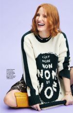 JESSICA CHASTAIN in Grazia Magazine, France Seotember 2018
