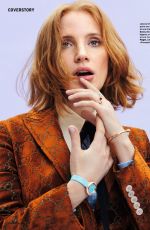 JESSICA CHASTAIN in Grazia Magazine, France Seotember 2018