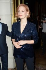 JESSICA CHASTAIN Night Out in London 09/14/2018
